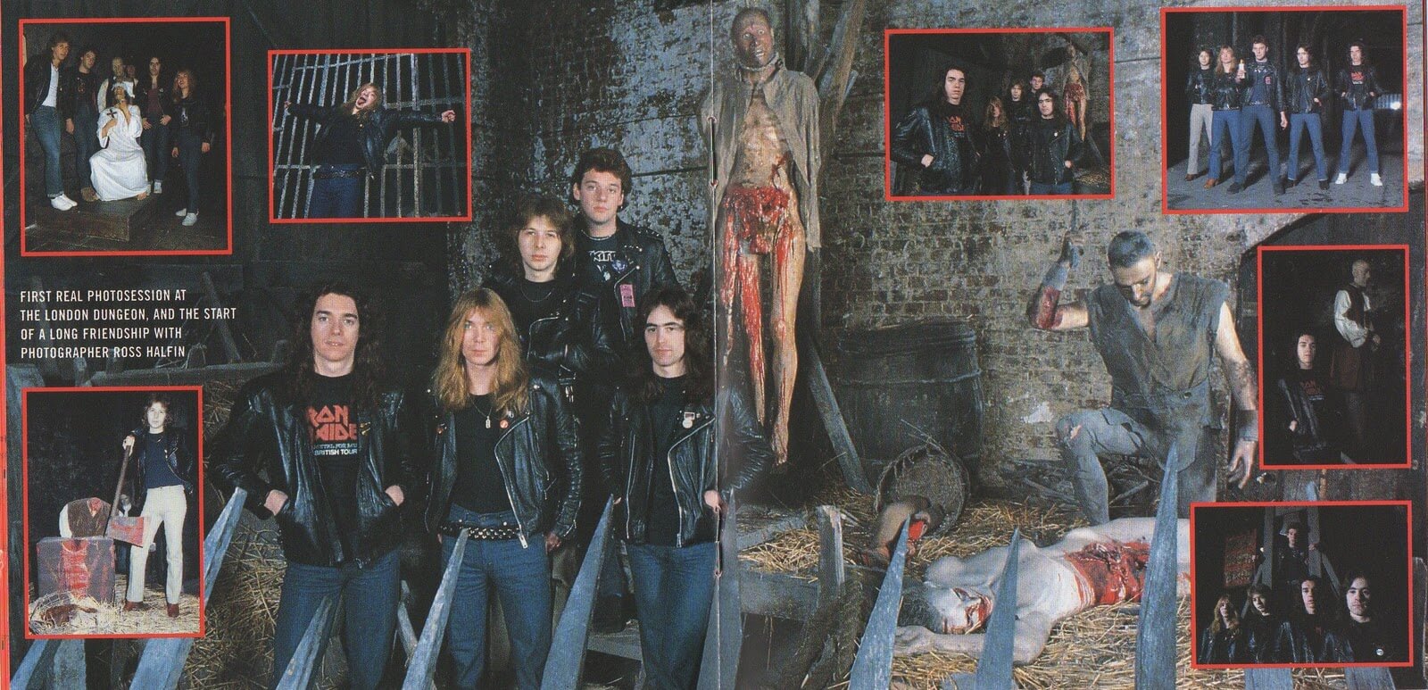 Primera sesión de fotos oficial de Iron Maiden,