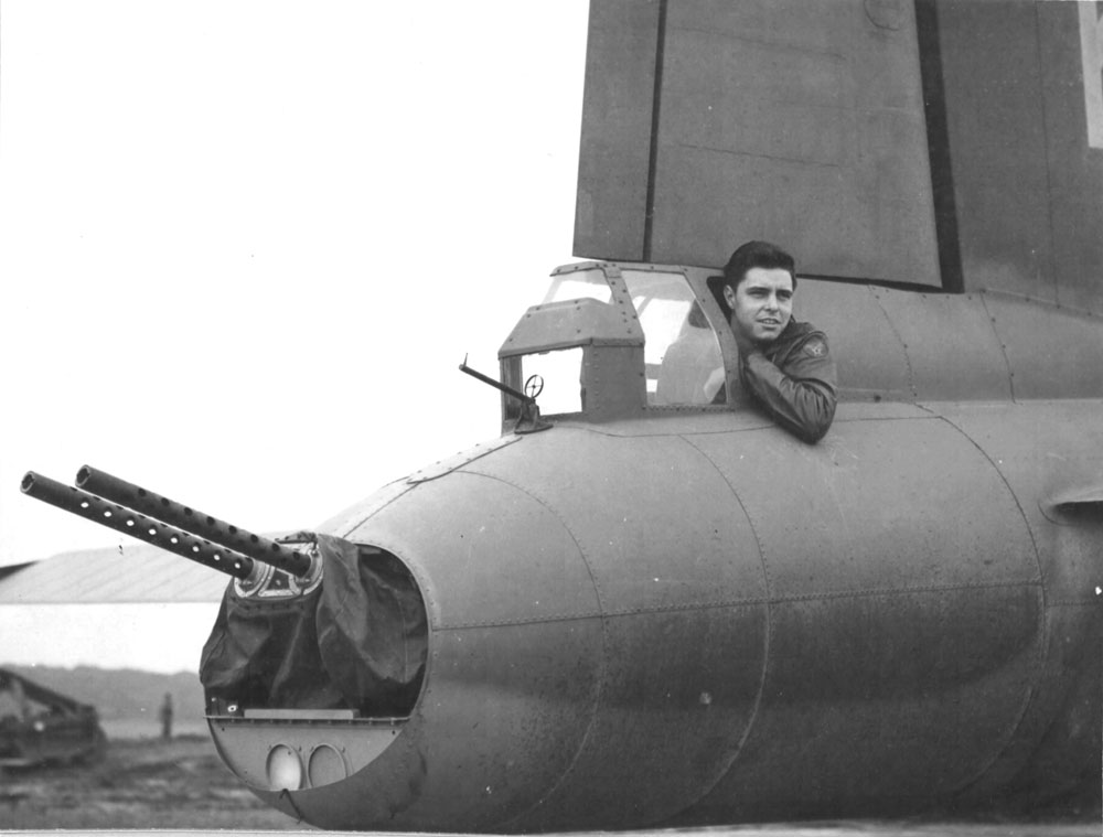 B-17 tail-gunner