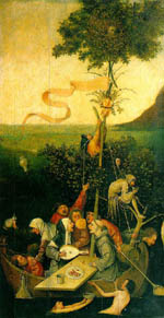 The Ship Of Fools ( La nave de los locos) de Hieronymus Bosch