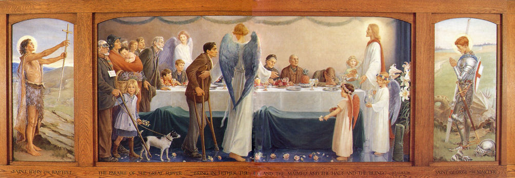"The Great Banquet" by Cicely Mary Parker, 1935