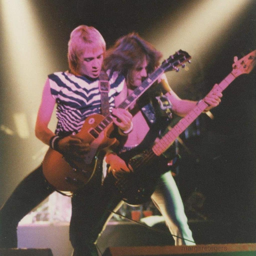 Adrian & Steve in the Killer World Tour 1981