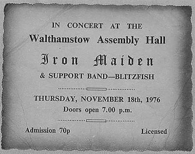 18-11-1976- Inglaterra - Londres - Walthamstow Assembly Hall