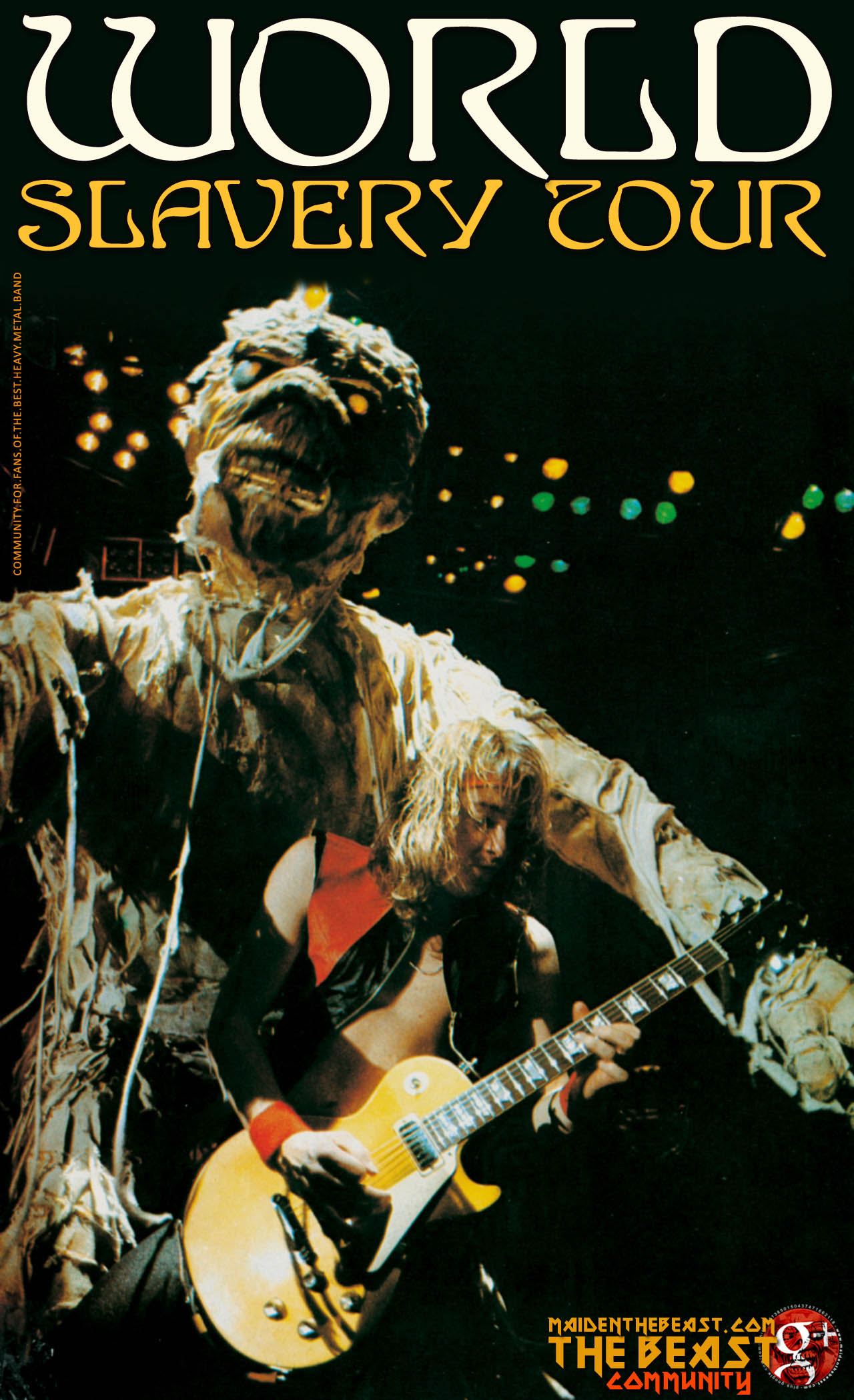 World Slavery Tour - Iron Maiden - Eddie