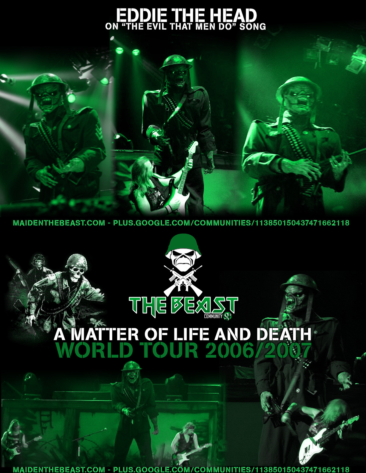A Matter of Life And Death World Tour