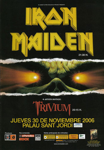 A Matter of Life And Death World Tour
