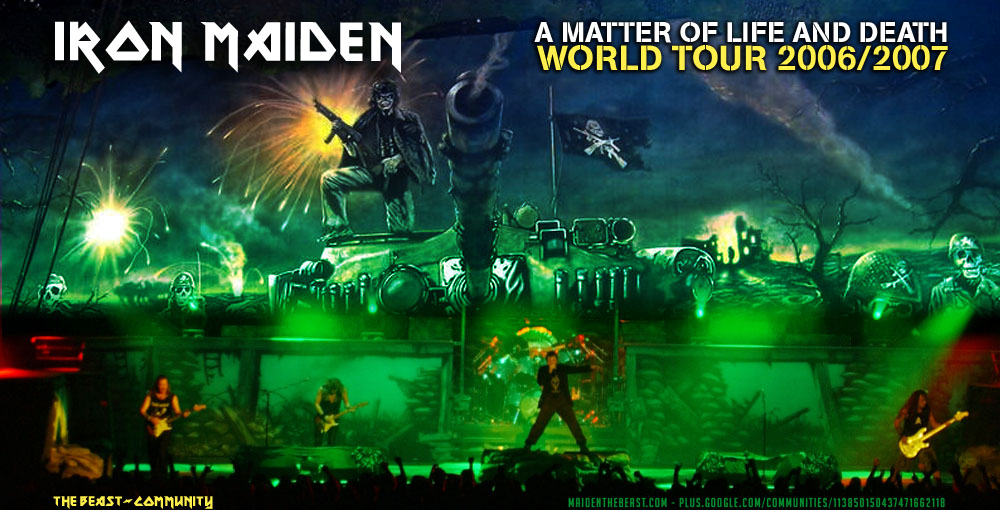 A Matter of Life And Death World Tour